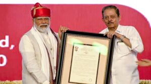 Lokmanya Tilak Award : पंतप्रधान नरेंद्र मोदी यांना लोकमान्य टिळक पुरस्कार
